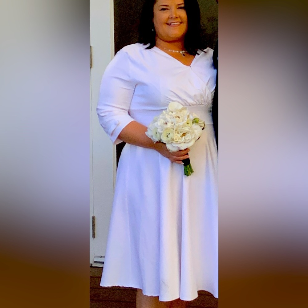 White dress- 2x